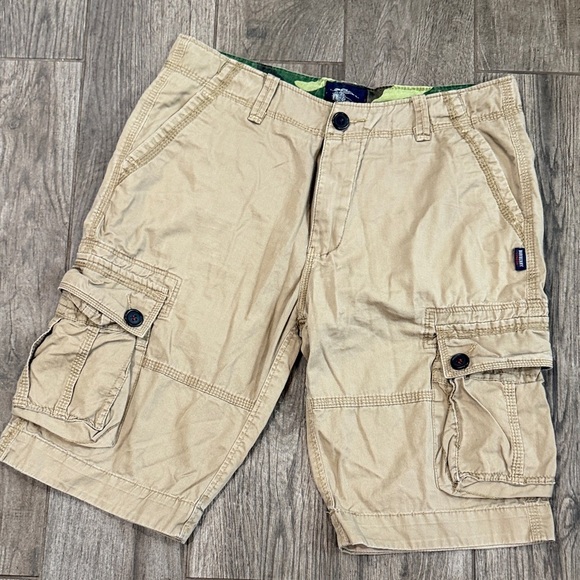 Burberry Other - Vintage Burberry Beige Cargo Shorts for Men